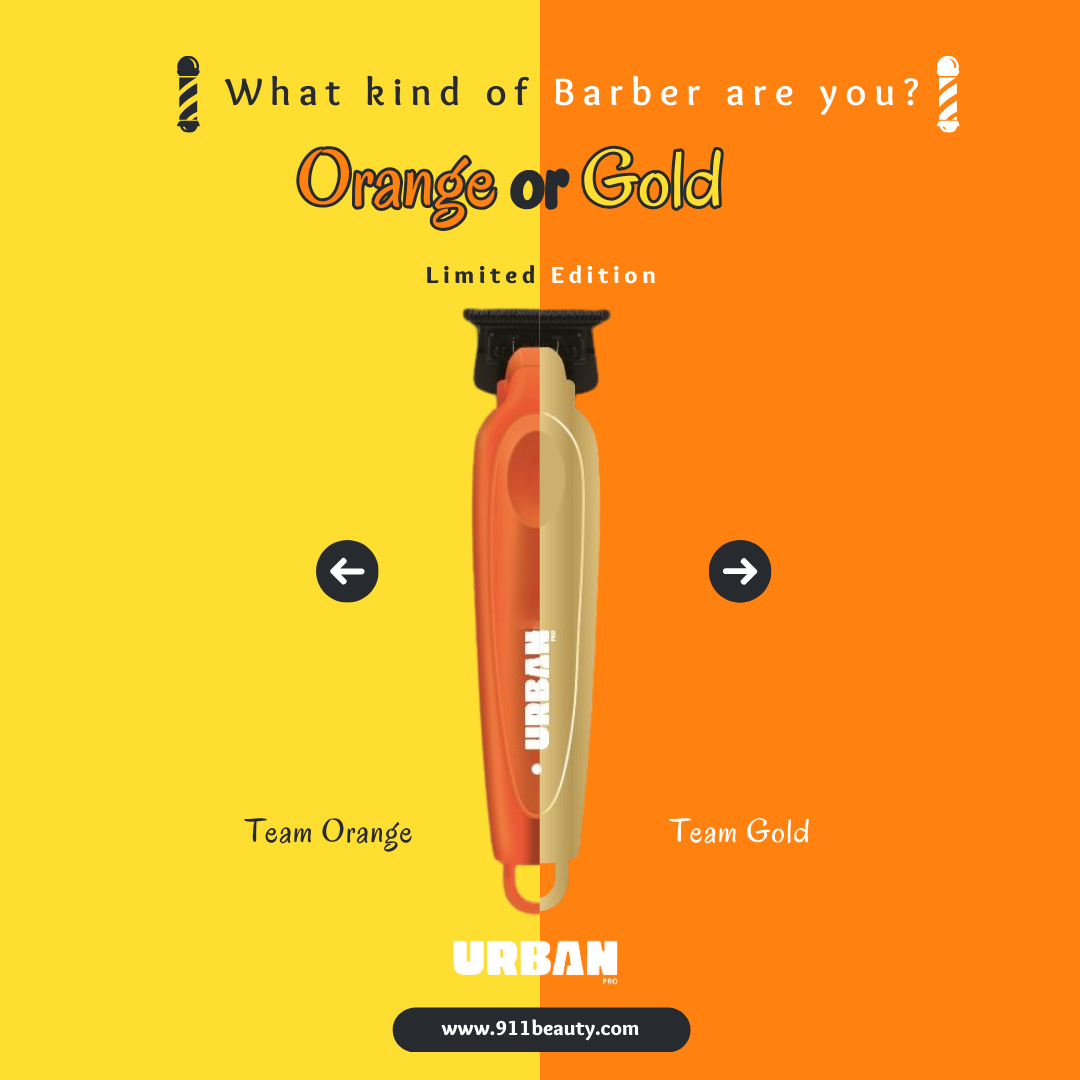 Urban Pro Trimmer - Premium Barber Tool with Precision Blades, Powerful Motor, and Limited Edition Colors