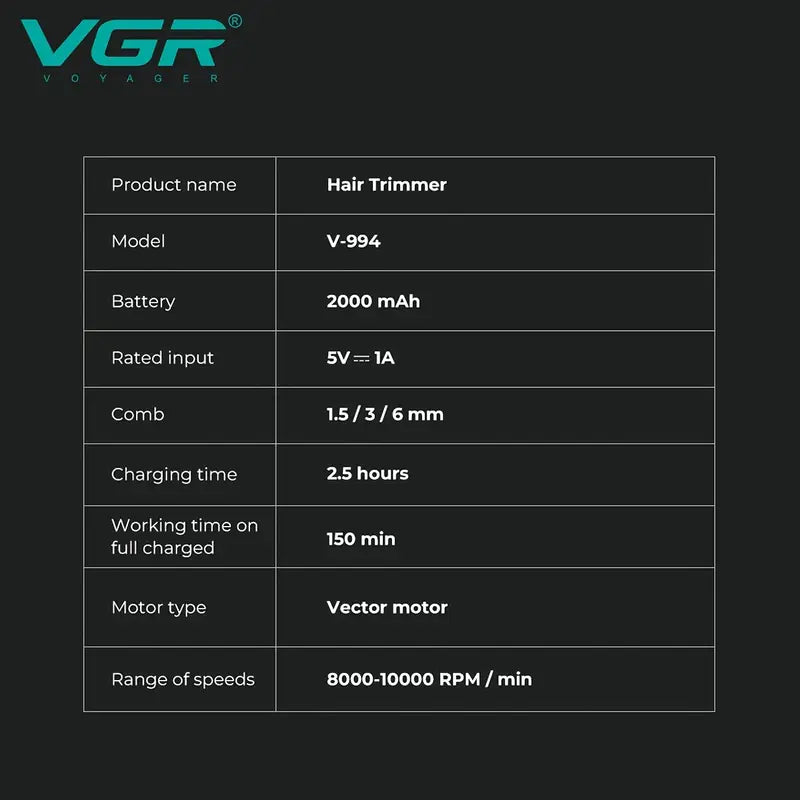 VGR V-994 Hair Trimmer