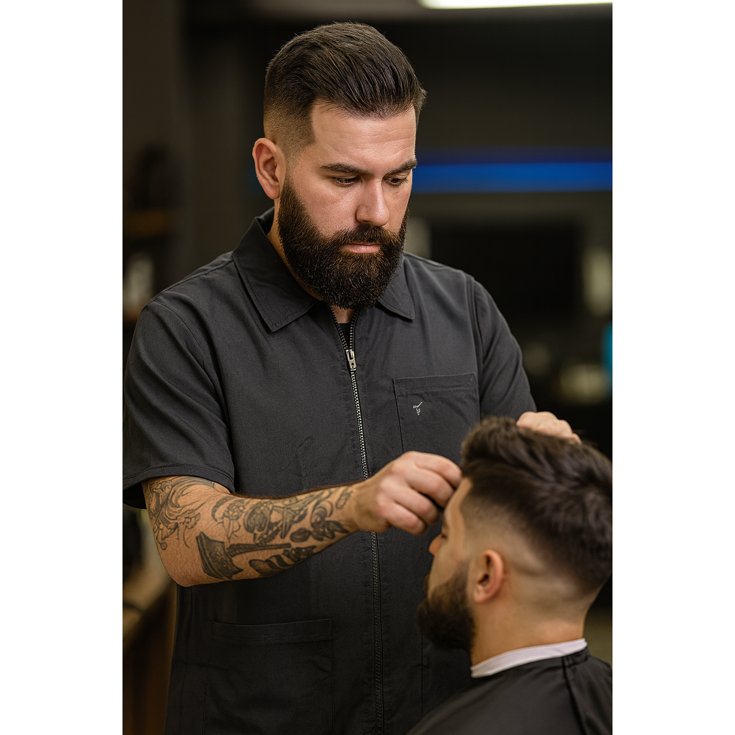 Bumble Bee Barber Jacket Heavy Duty and Comfortable 100% Polyester