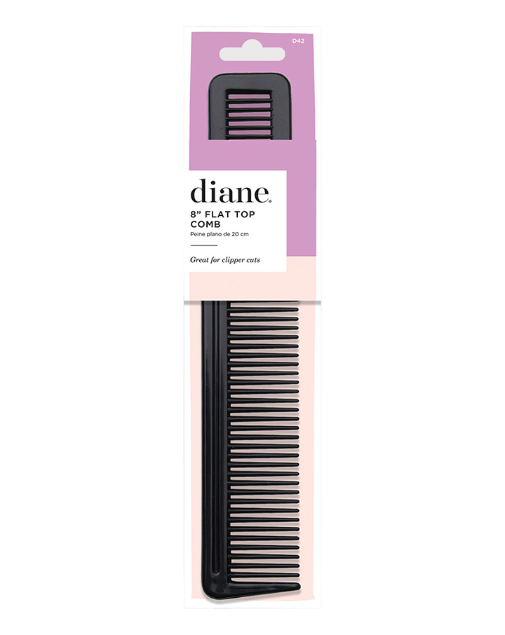 Diane 8" Flat Top Comb