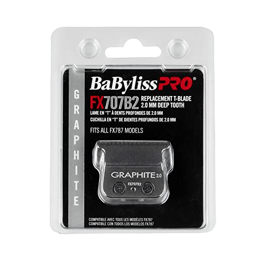 BabylissPRO Deep tooth T-Blade graphite 2.0