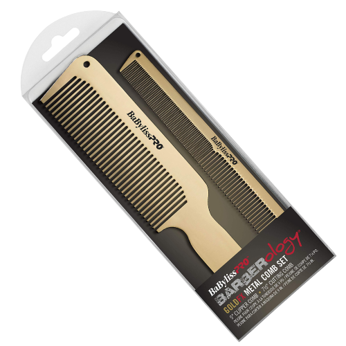 BabylissPRO Gold FX Metal Comb set