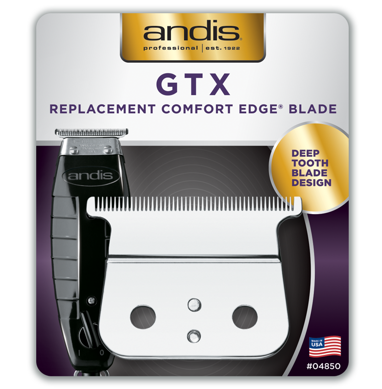 Andis - GTX Deep Tooth T-Outliner® Replacement Blade - Carbon Steel