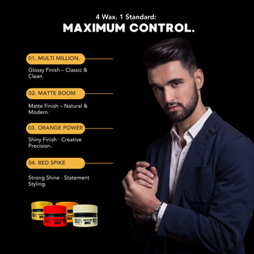 BUMBLE BEE Hair Styling Wax Maximun Control and No Flakes