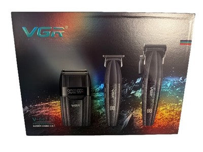 VGR V-640 S3 Professional Barber Combo 3 In 1