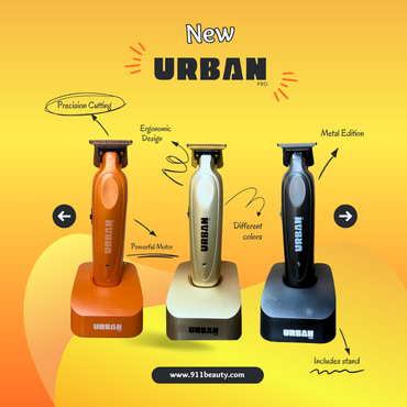Urban Pro Trimmer - Premium Barber Tool with Precision Blades, Powerful Motor, and Limited Edition Colors