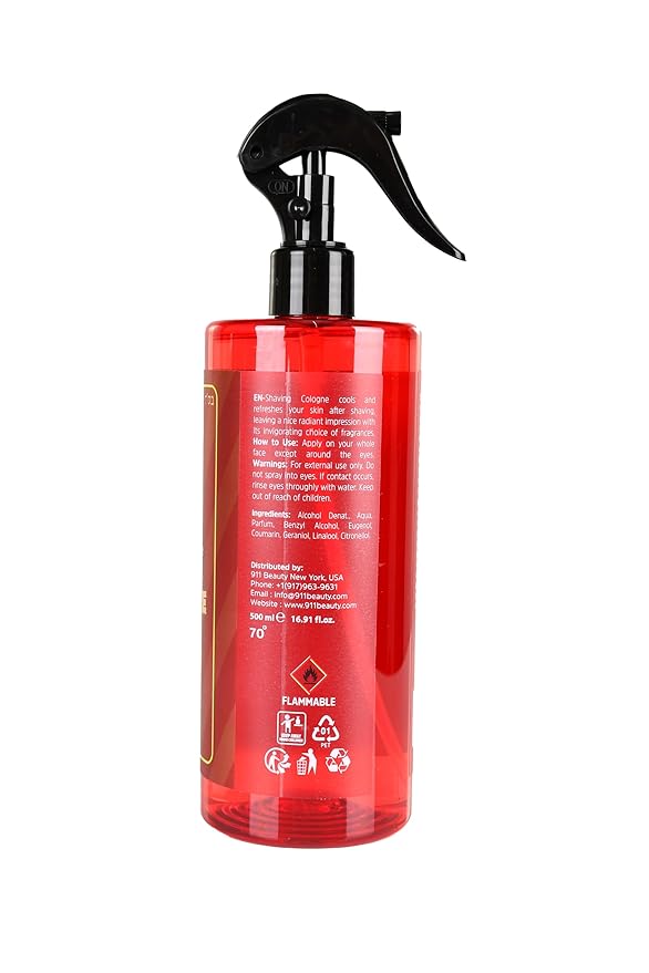 BUMBLE BEE After Shave Spray Cologne with Pump Included - 16.9 fl.oz. 500 ml