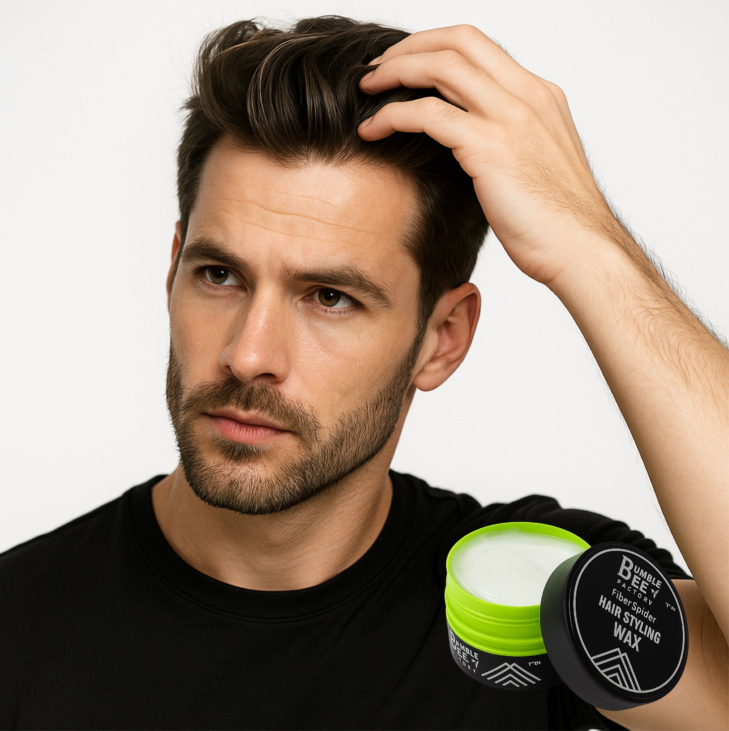 Hair Styling Wax – Fiber Spider | Flexible Hold & Natural Shine