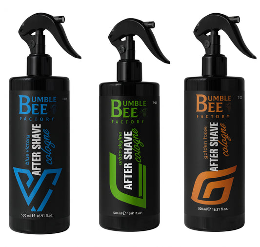 Bumble Bee After Shave Cologne – 500ml | Long-Lasting with 3 Breathtaking Scents