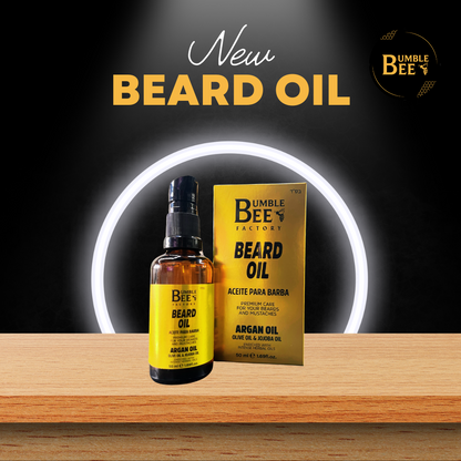 BUMBLE BEE Beard Oil Premium Organic Care for Men