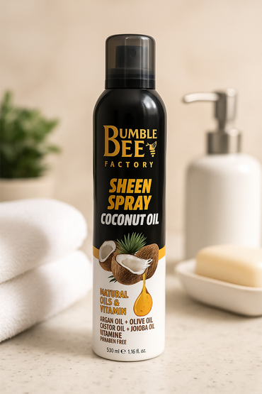BUMBLE BEE Sheen Spray Coconut Oil, Natural Oils and Vitamin