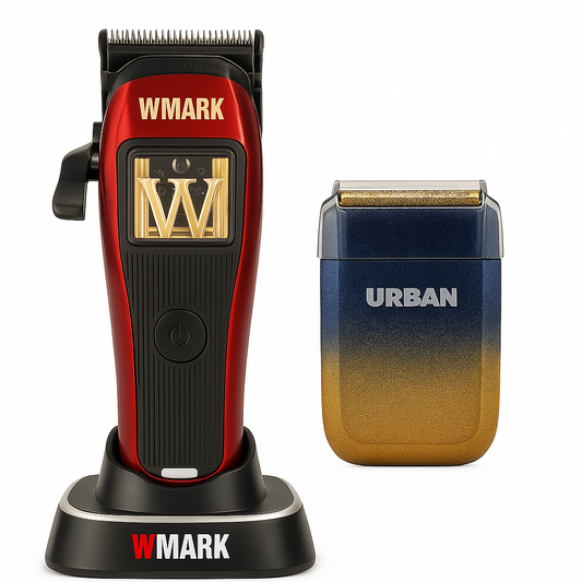 WMARK NG-X1 Professional Hair Clipper X Urban Pro Shaver + FREE BLADES
