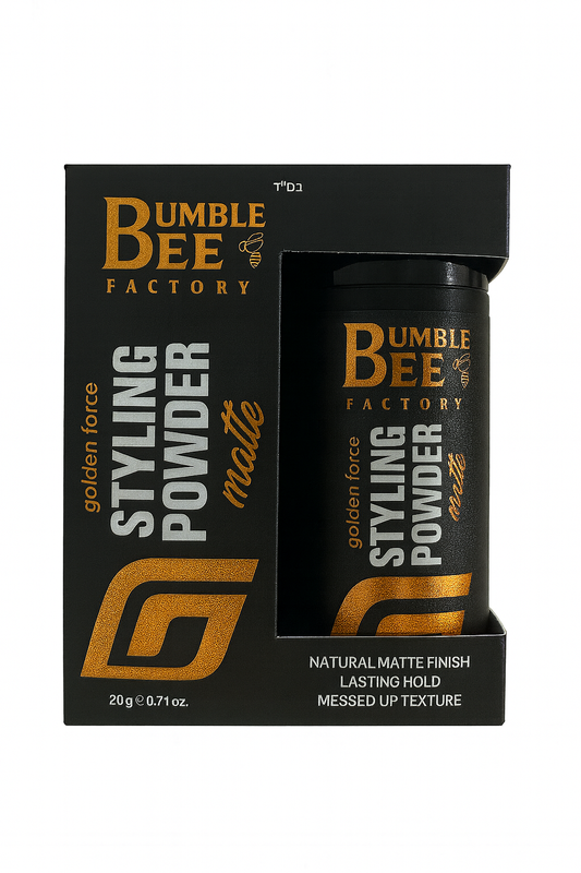 Golden Force Styling Powder Matte – Natural Matte Finish, Long-Lasting Hold