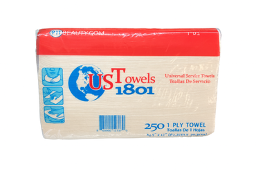 UST Towels 1801 20% Extra 1-Ply - 250 counts/bag - Case 2000 Paper Towels