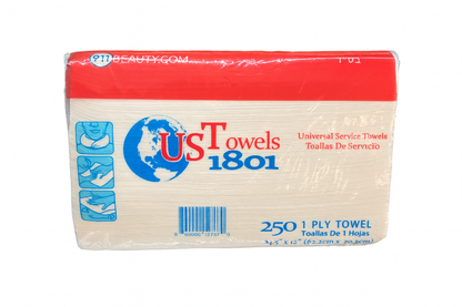 UST Towels 1801 20% Extra 1-Ply - 250 counts/bag - Case 2000 Paper Towels