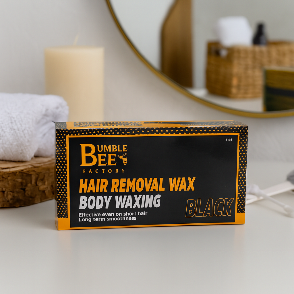 BUMBLE BEE Hair Removal Wax, Body Waxing, Black - 500 gr