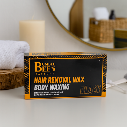 BUMBLE BEE Hair Removal Wax, Body Waxing, Black - 500 gr