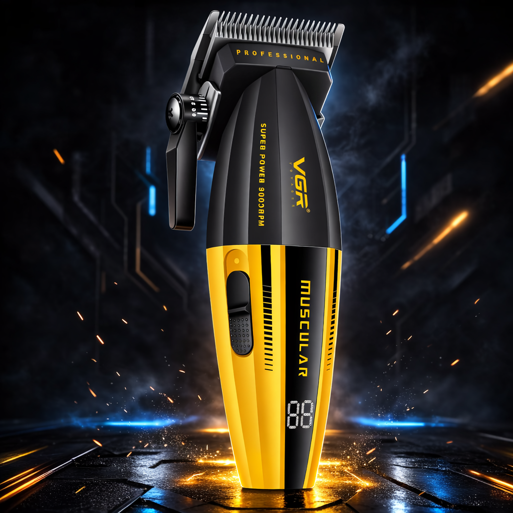 VGR V-285 Muscular C1: 9000 RPM Professional High-Torque Clipper