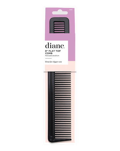Diane 8" Flat Top Comb