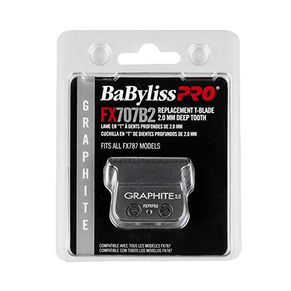 BabylissPRO Deep tooth T-Blade graphite 2.0
