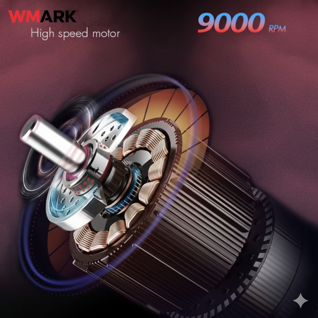 WMark Dark Warrior High Speed Barber Shaver