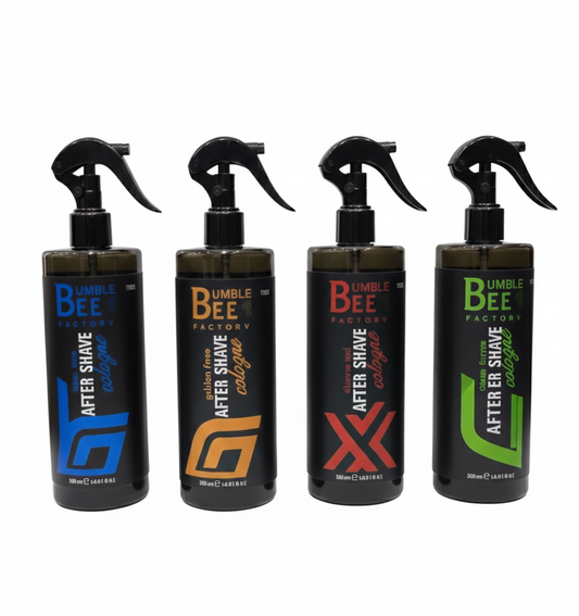 Bumble Bee After Shave Cologne – 500ml | Long-Lasting with 4 Breathtaking Scents