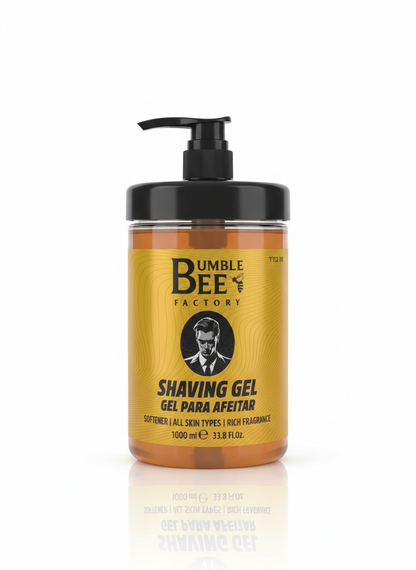 BUMBLE BEE Shaving Gel Softner Non-irritating 3.8 Oz / 1000 ml.