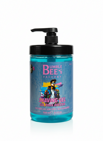 BUMBLE BEE Shaving Gel Softner Non-irritating 3.8 Oz / 1000 ml.