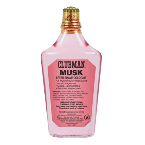 Clubman Musk After Shave Cologne - 6 Oz
