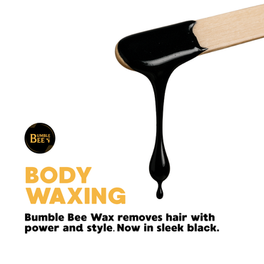 BUMBLE BEE Hair Removal Wax, Body Waxing, Black - 500 gr