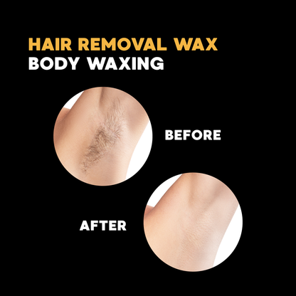 BUMBLE BEE Hair Removal Wax, Body Waxing, Black - 500 gr