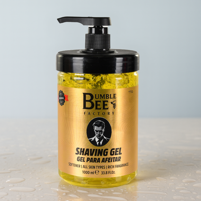 BUMBLE BEE Shaving Gel Softner Non-irritating 3.8 Oz / 1000 ml.