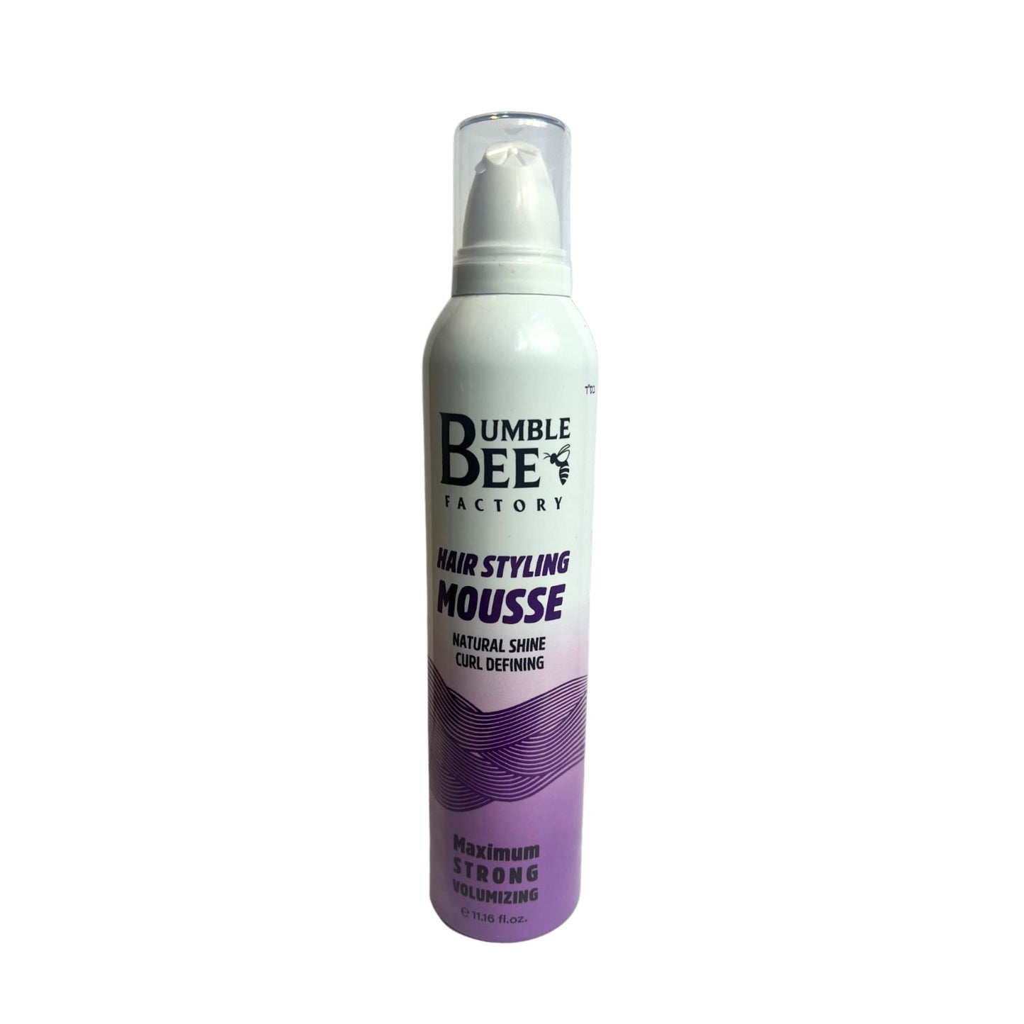 BUMBLE BEE Hair Styling Mousse Natural Shine Curl Defining, Maximun Strong Volumizing 11.16 Oz