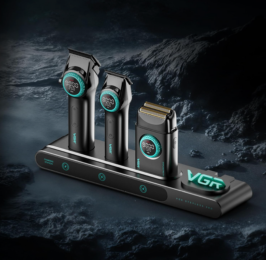 VGR 3 in 1 Profesional Barber Combo