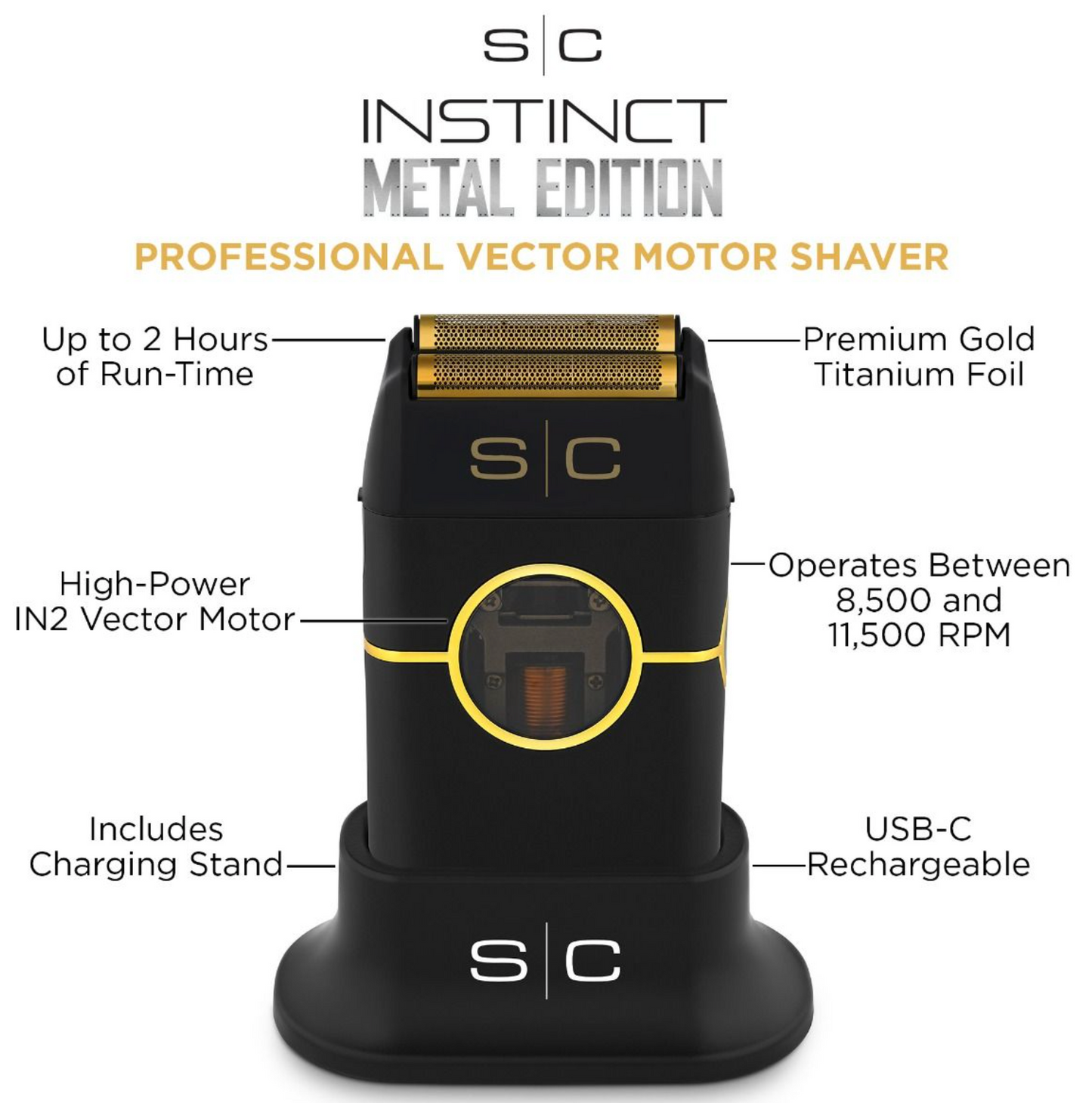 StyleCraft Instinct Metal Edition Shaver