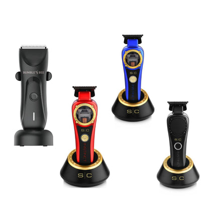 Stylecraft Pro Instinct Professional Vector Motor Metal Trimmer with Intuitive Torque Control #SC407M (Dual Voltage) X WATERPROOF Professional Bumble Bee Shaver