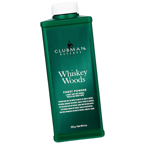 Clubman Whiskey Woods Powder - 9 Oz