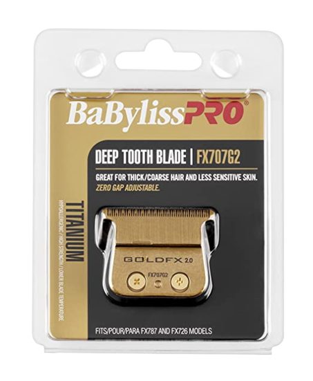 BabylissPRO Deep tooth Blade GoldFX 2.0