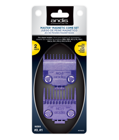 Andis Magnetic Comb Set 2 Piece