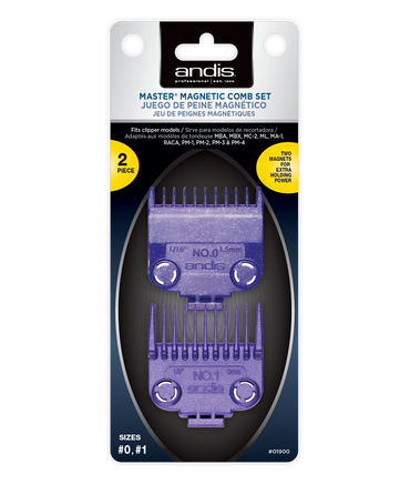 Andis Magnetic Comb Set 2 Piece