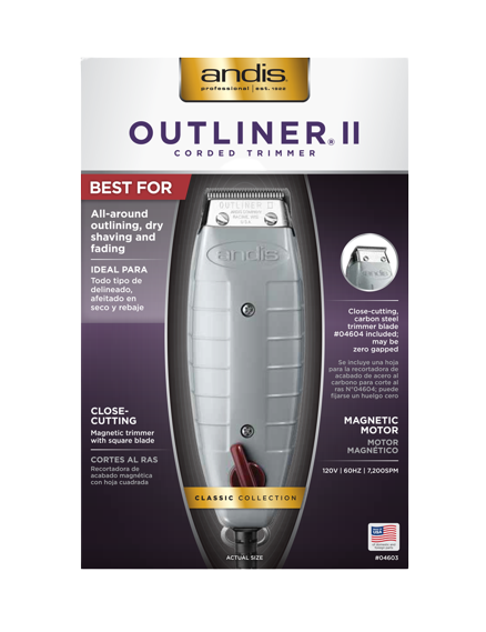 Andis Outliner II Corded Trimmer