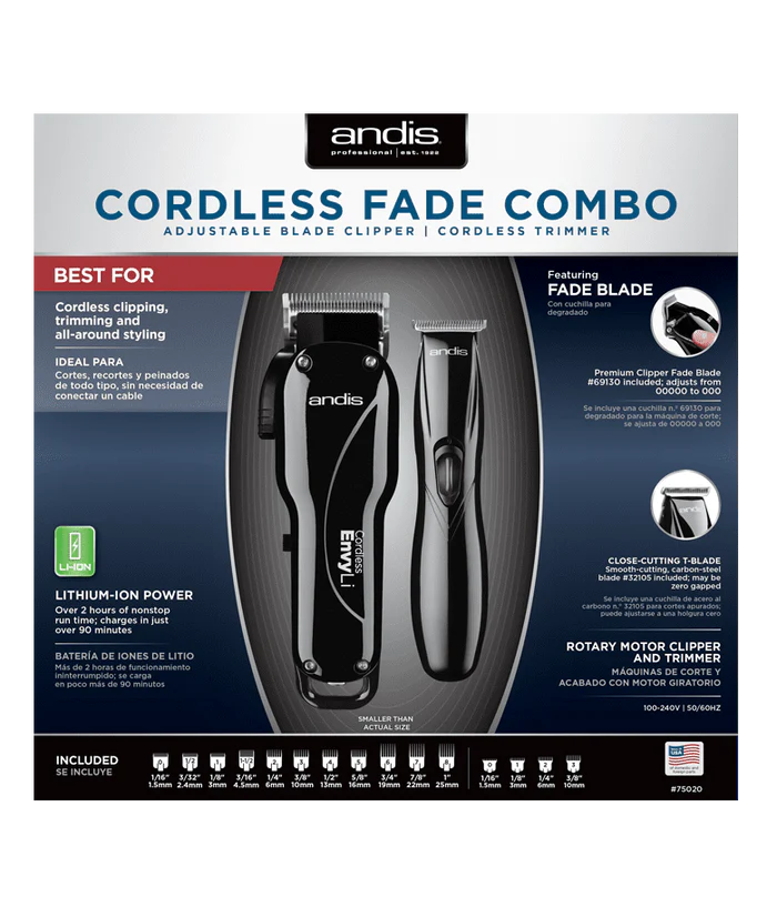 Andis Cordless Fade Combo